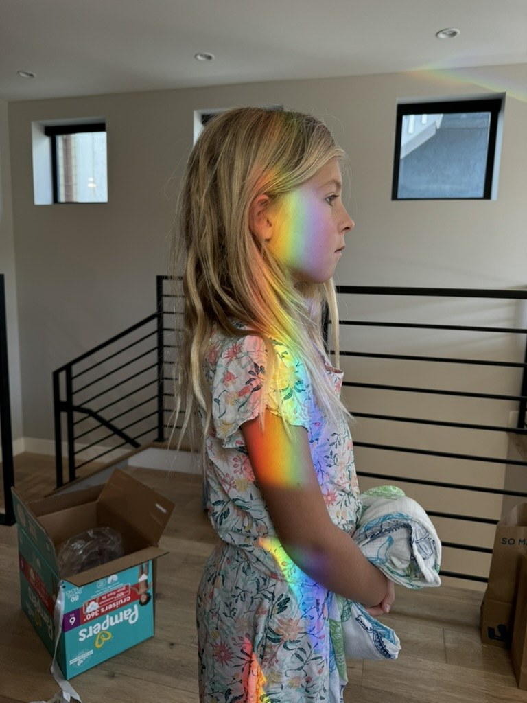 Brielle rainbow light